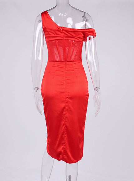 Aliyah Bodycon Midi Dress - Fashion Pov