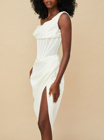 Aliyah Bodycon Midi Dress - Fashion Pov