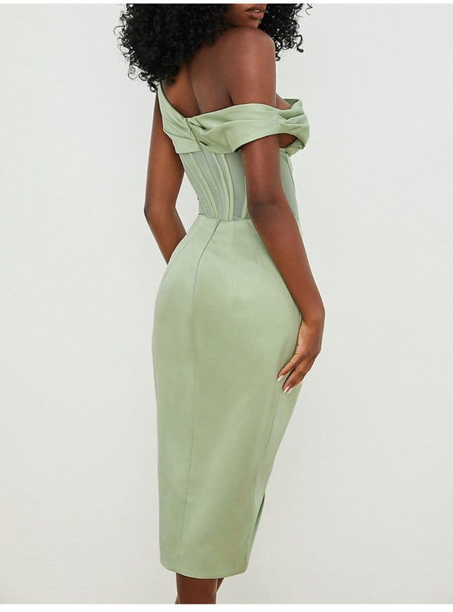 Aliyah Bodycon Midi Dress - Fashion Pov