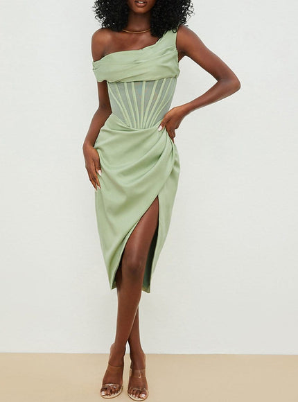 Aliyah Bodycon Midi Dress - Fashion Pov