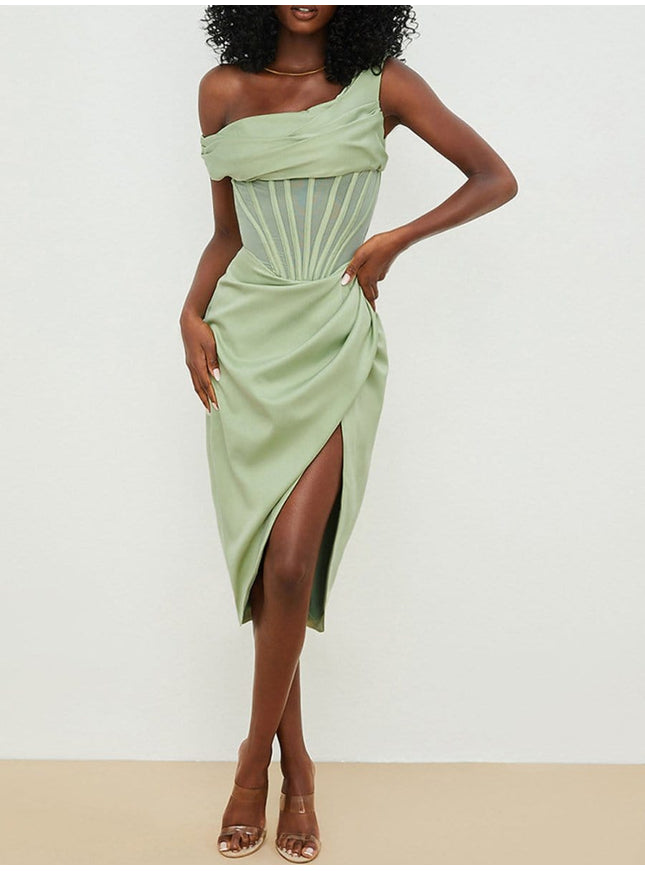 Aliyah Bodycon Midi Dress - Fashion Pov