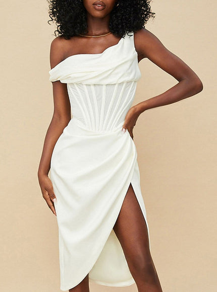 Aliyah Bodycon Midi Dress - Fashion Pov