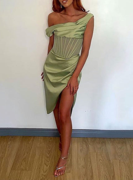 Aliyah Bodycon Midi Dress - Fashion Pov