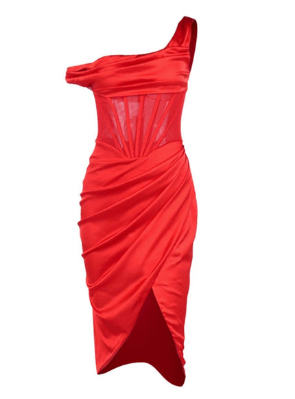 Aliyah Bodycon Midi Dress - Fashion Pov