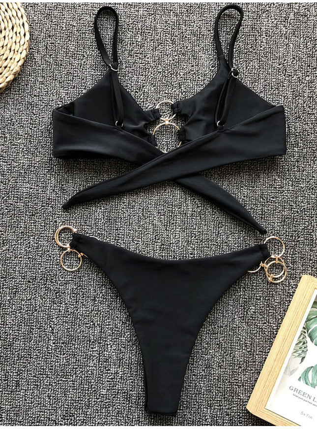 Alora Hollow Out Bikini Set - Fashion Pov