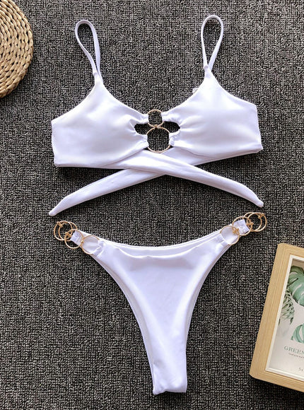 Alora Hollow Out Bikini Set - Fashion Pov