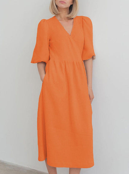 Amal Peyton Midi Dress - Fashion Pov