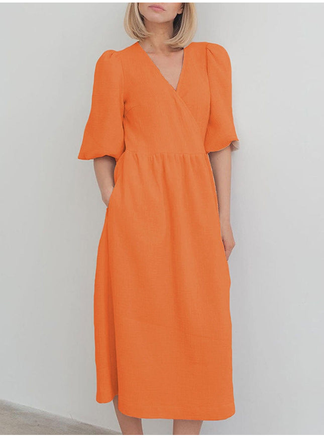 Amal Peyton Midi Dress - Fashion Pov