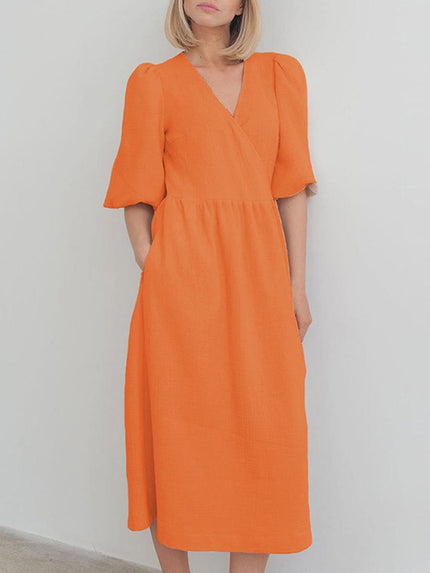 Amal Peyton Midi Dress - Fashion Pov