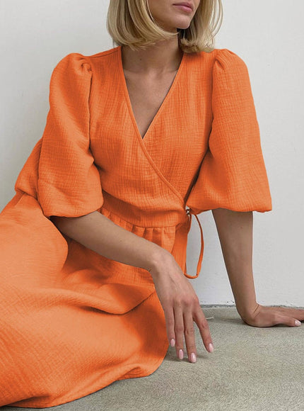 Amal Peyton Midi Dress - Fashion Pov