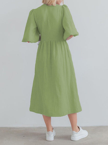 Amal Peyton Midi Dress - Fashion Pov