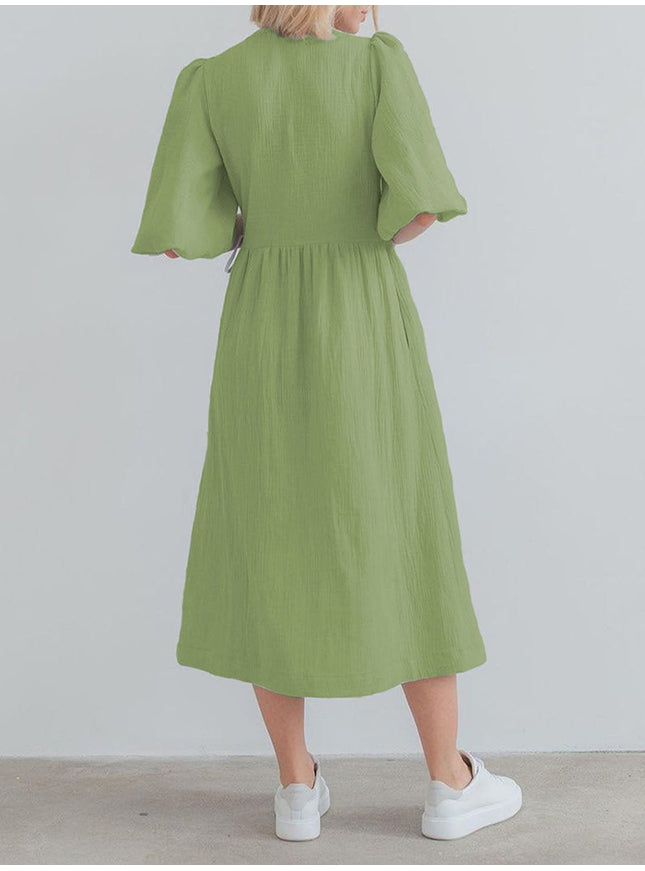 Amal Peyton Midi Dress - Fashion Pov