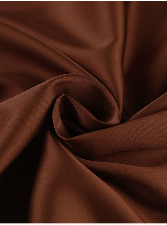 Amani Zipper Casual Silk Skirt - Fashion Pov