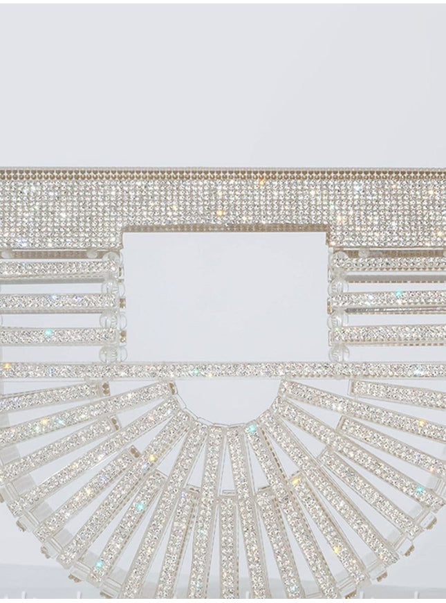 Amelia Hollow Out Half Round Crossbody Bag - Fashion Pov