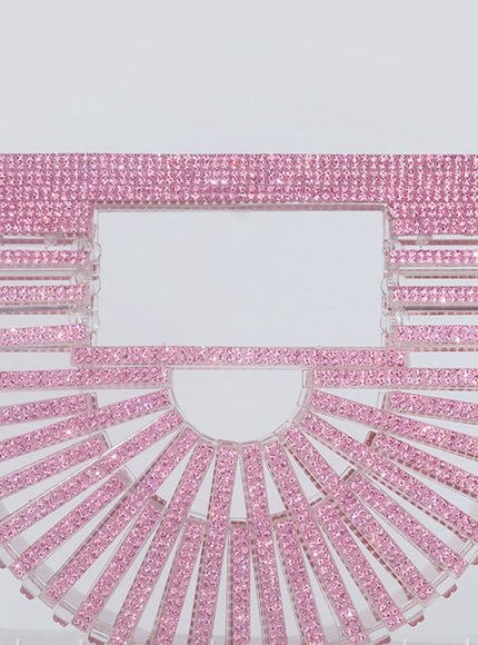 Amelia Hollow Out Half Round Crossbody Bag - Fashion Pov