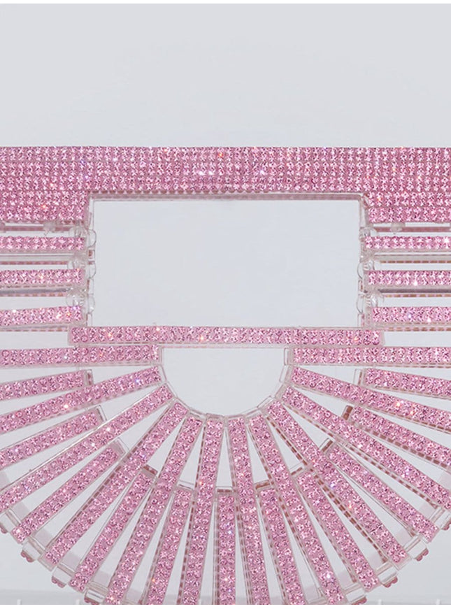 Amelia Hollow Out Half Round Crossbody Bag - Fashion Pov