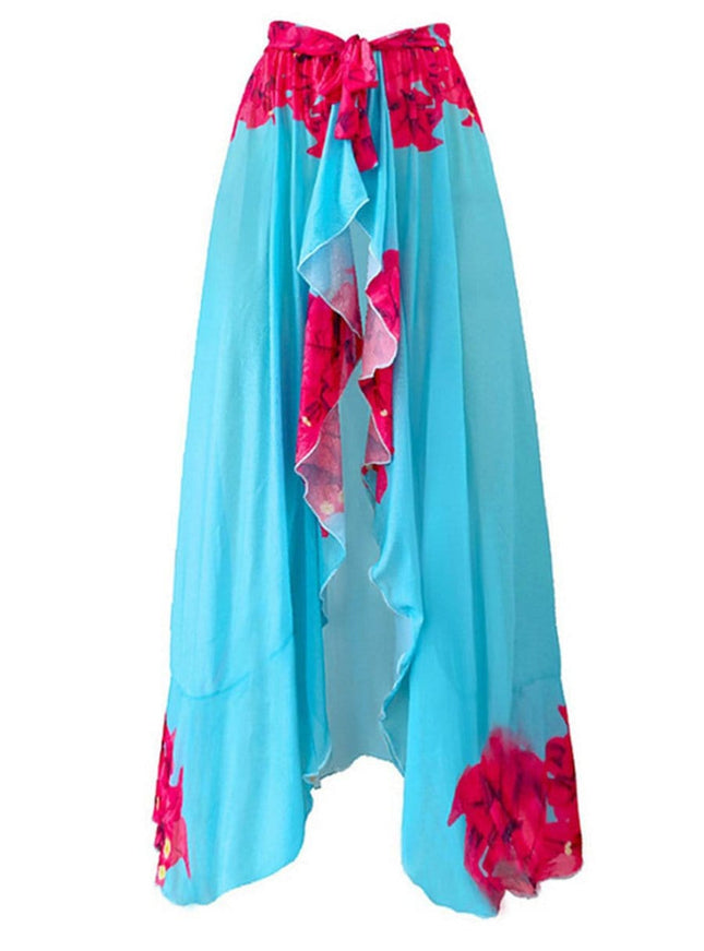 Amy Ruffle Swimsuit & Skirt Set - Fashion Pov