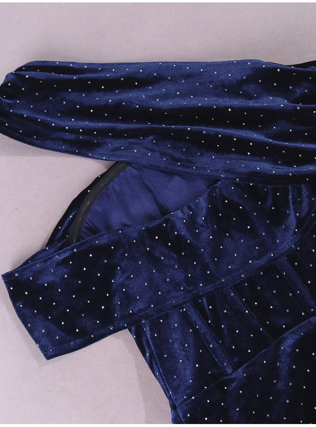 Ana Diamond Bodycon Mini Dress - Fashion Pov