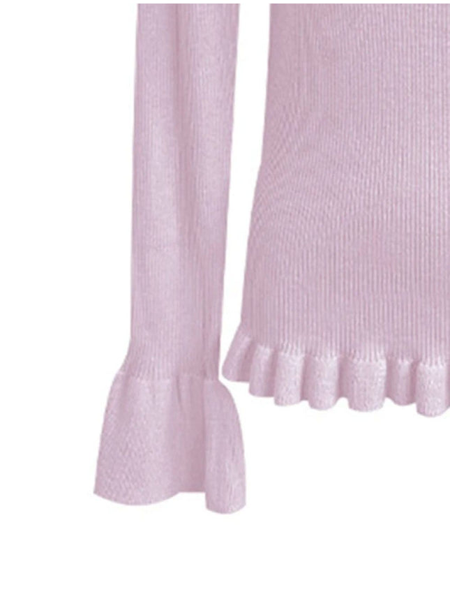 Annabelle Knitted Pullover Sweater - Fashion Pov