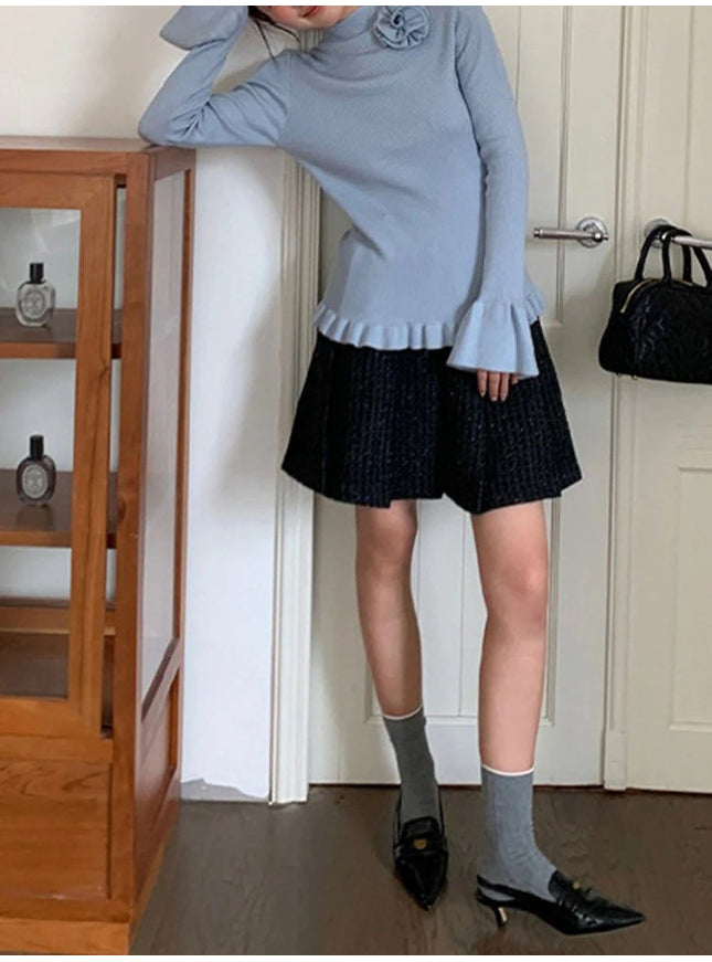 Annabelle Knitted Pullover Sweater - Fashion Pov