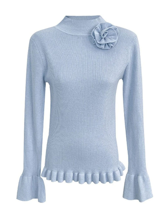 Annabelle Knitted Pullover Sweater - Fashion Pov