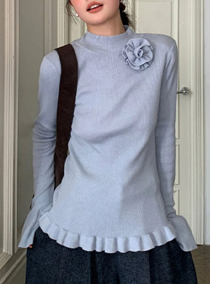 Annabelle Knitted Pullover Sweater - Fashion Pov