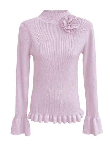 Annabelle Knitted Pullover Sweater - Fashion Pov