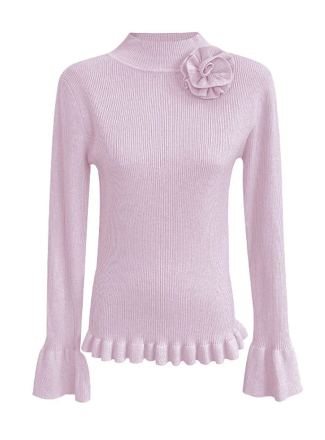 Annabelle Knitted Pullover Sweater - Fashion Pov