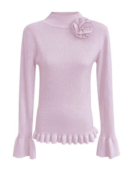 Annabelle Knitted Pullover Sweater - Fashion Pov