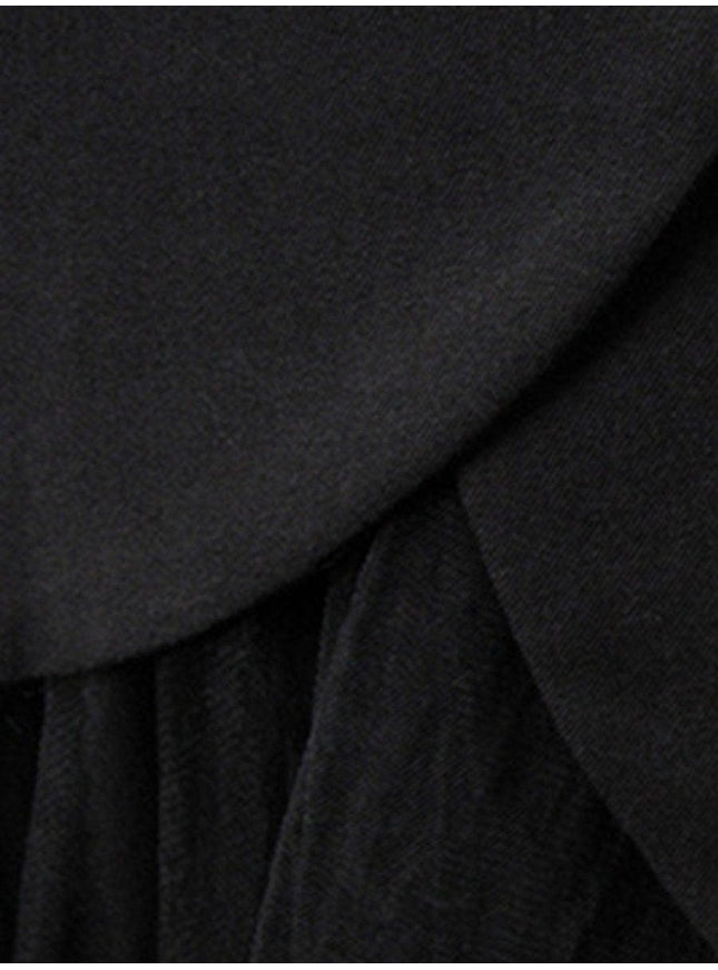Anya Mesh Skirt In Black - Fashion Pov
