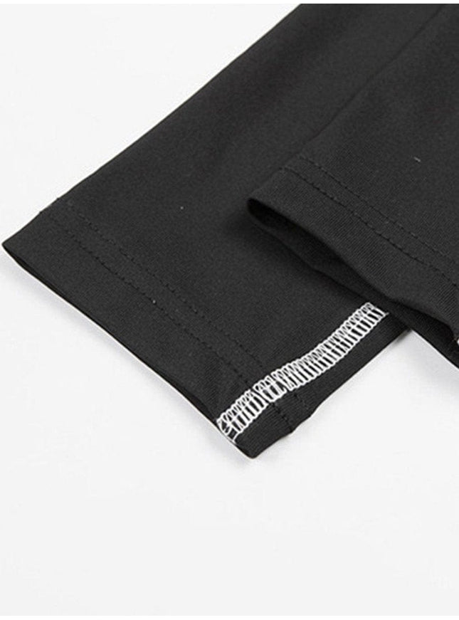 Aria Skinny Bodysuit Streetwear Top - Fashion Pov