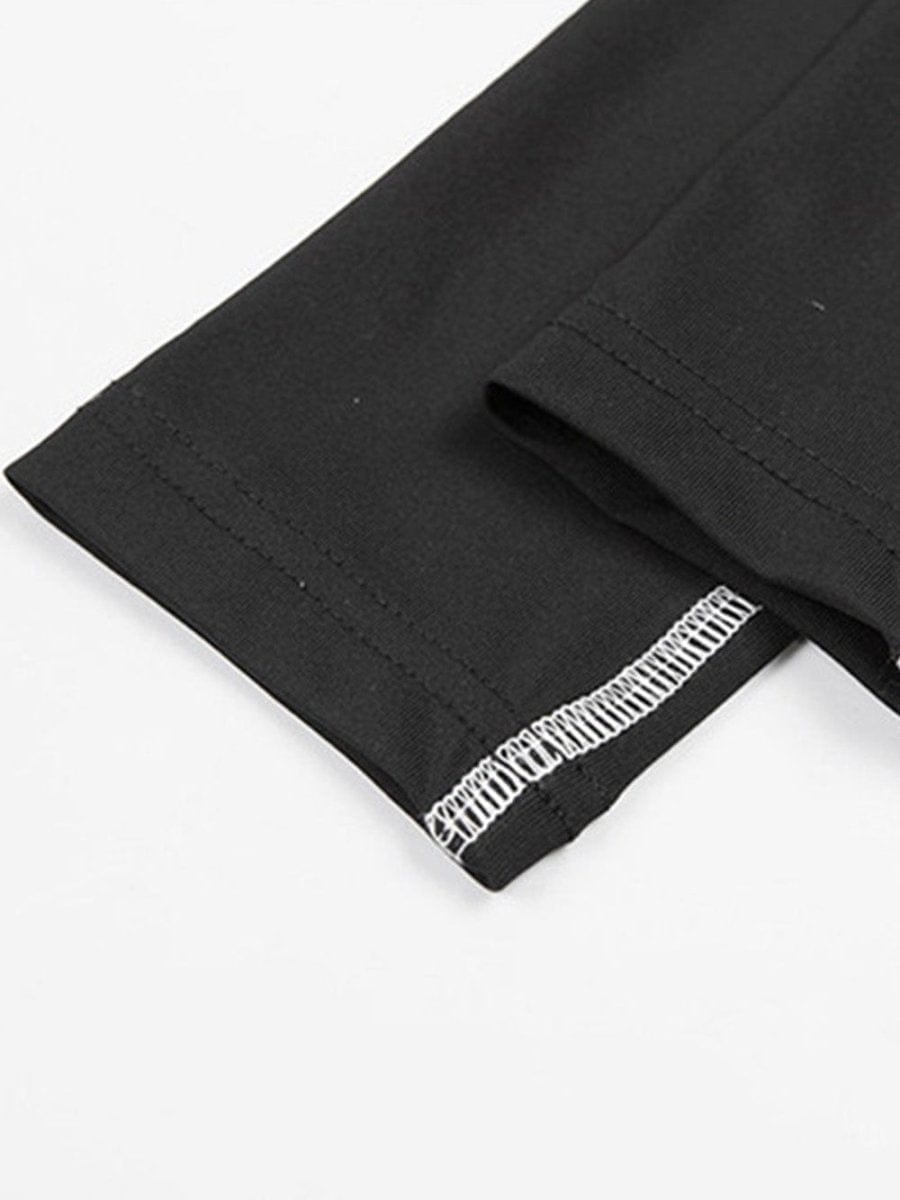 Aria Skinny Bodysuit Streetwear Top - Fashion Pov