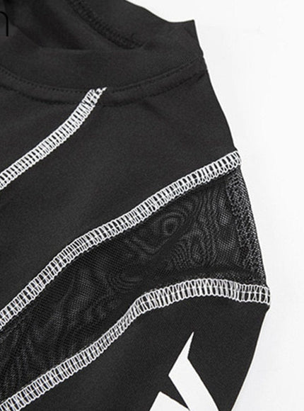 Aria Skinny Bodysuit Streetwear Top - Fashion Pov