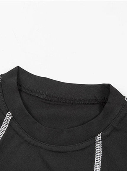 Aria Skinny Bodysuit Streetwear Top - Fashion Pov