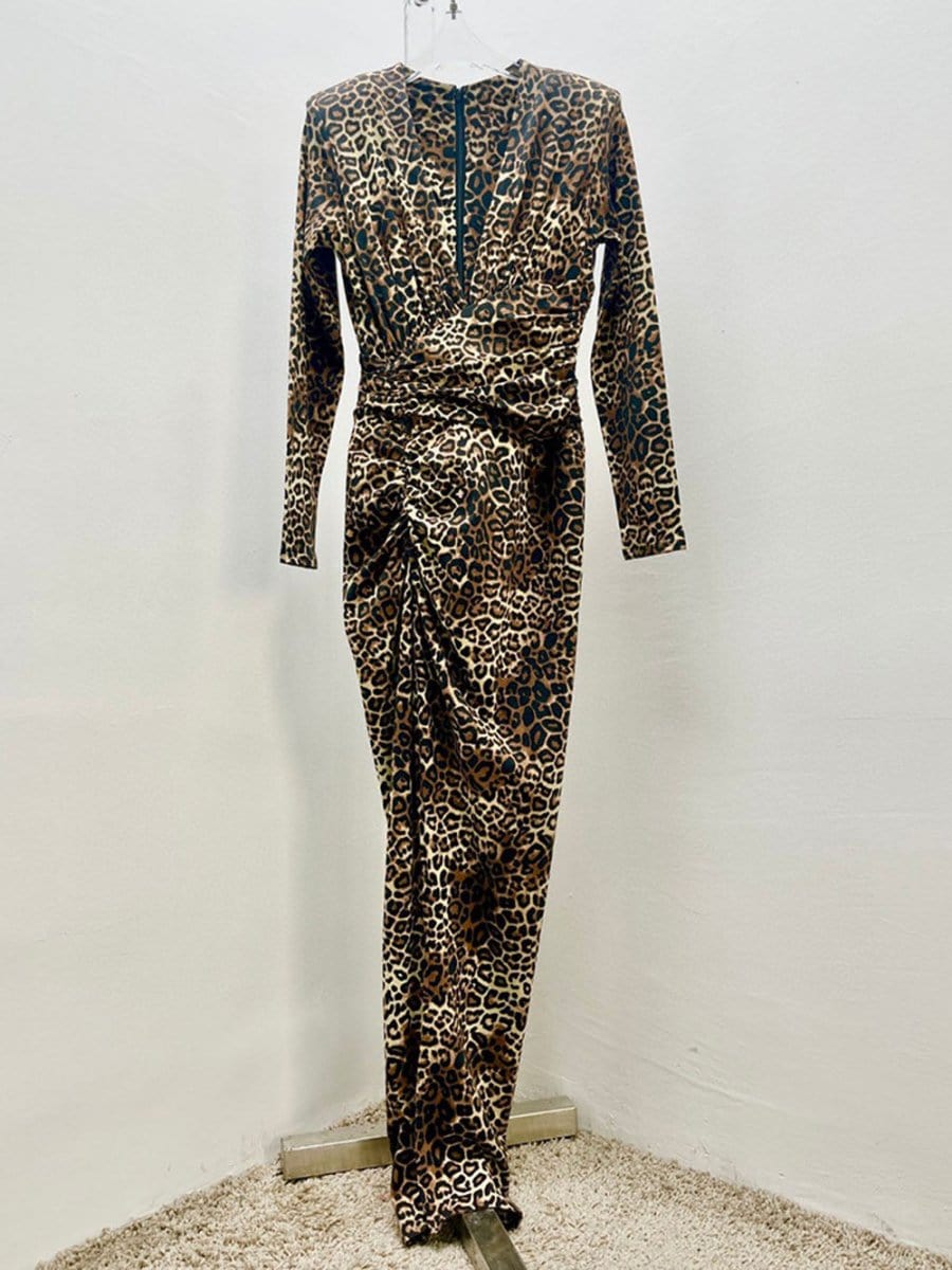 Aspen Maxi Dress Leopard / S Aspen Maxi Dress Leopard / S