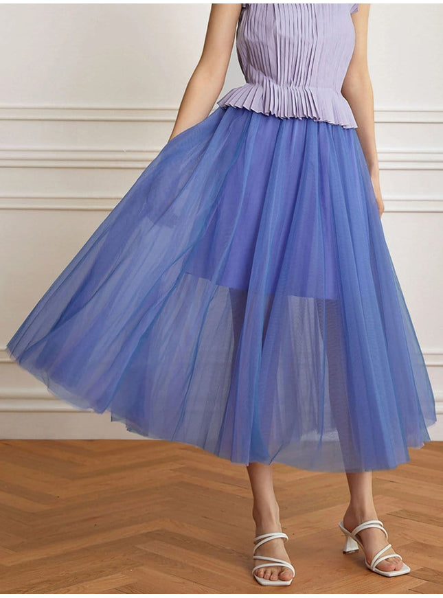 Aubrey Mesh Skirt - Fashion Pov
