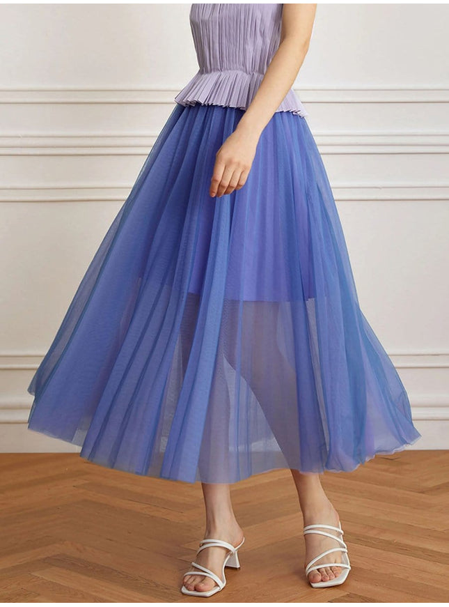 Aubrey Mesh Skirt - Fashion Pov