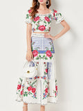 Azalea Top & Skirt Set - Fashion Pov