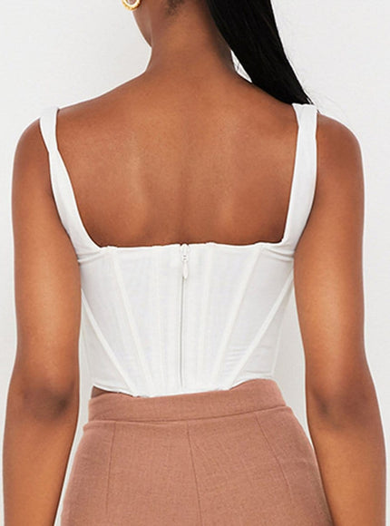 Beckett Crop Tank Top - Fashion Pov