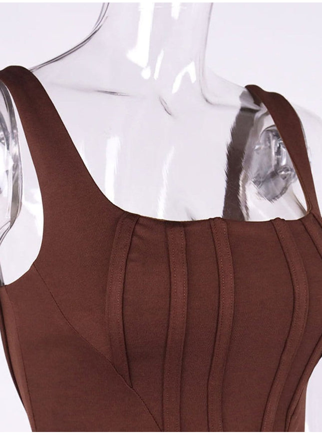 Beckett Crop Tank Top - Fashion Pov