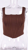 Beckett Crop Tank Top - Fashion Pov