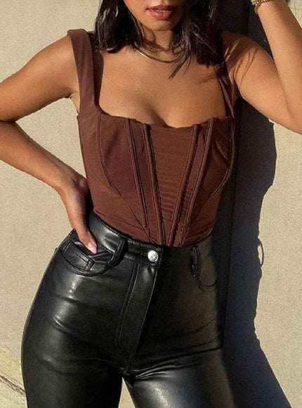 Beckett Crop Tank Top - Fashion Pov