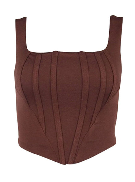 Beckett Crop Tank Top - Fashion Pov