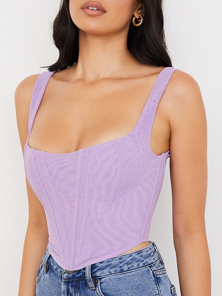 Beckett Crop Tank Top - Fashion Pov