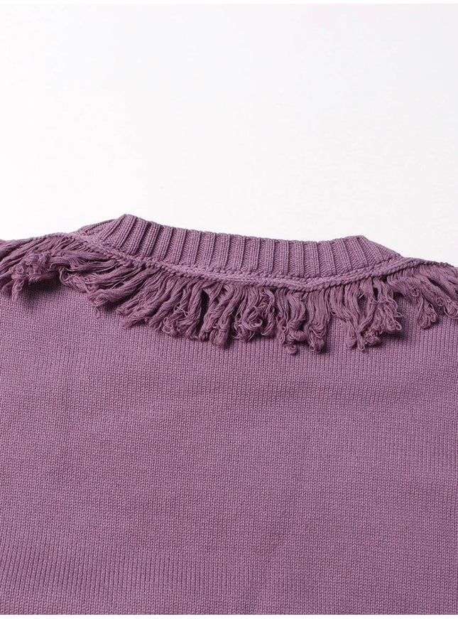 Bodie Tassel Sweater - Fashion Pov