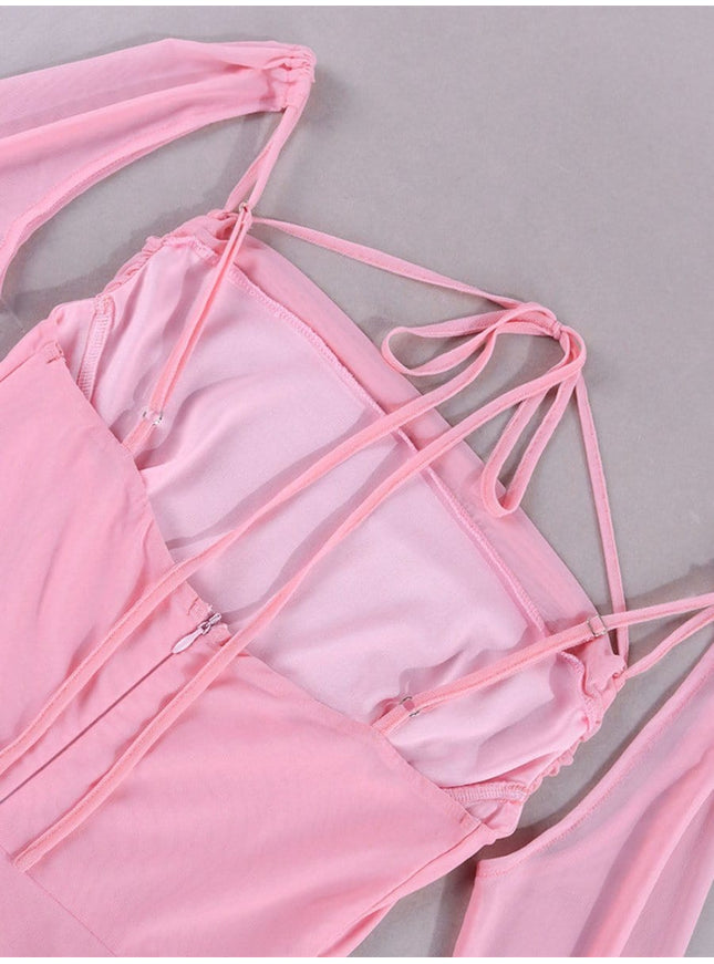Brooke Backless Mini Dress - Fashion Pov