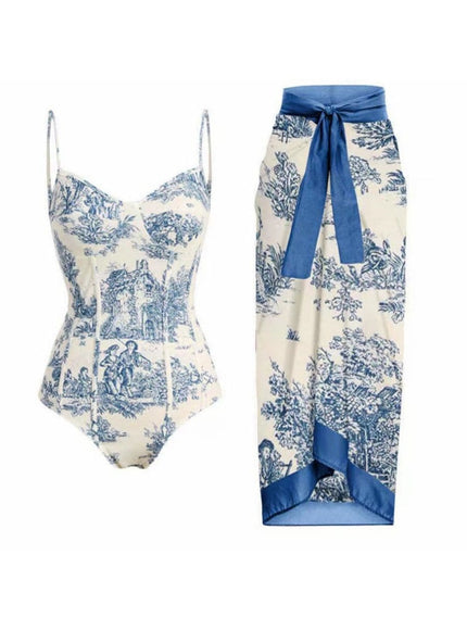 Carson Swimsuit & Ruffle Skirt Set - Fashion Pov