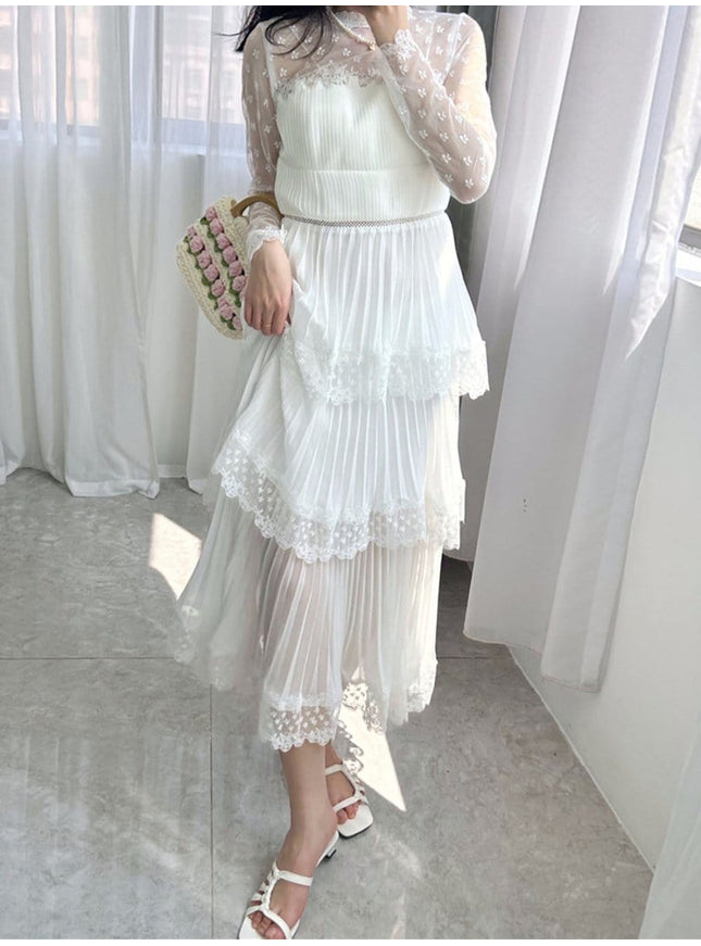 Cecilia Lace Maxi Dress - Fashion Pov