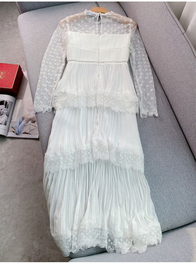 Cecilia Lace Maxi Dress - Fashion Pov