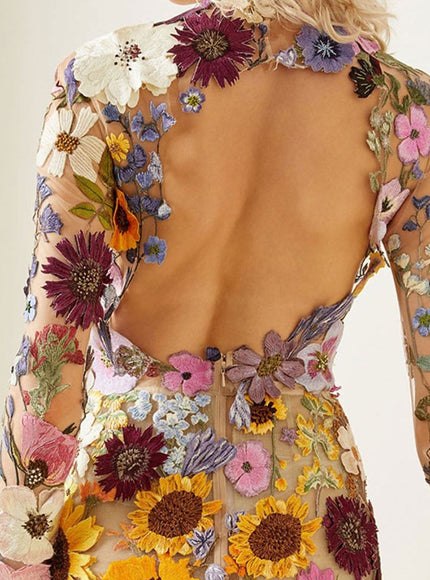 Charlotte Floral Mini Dress - Fashion Pov